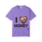 Load image into Gallery viewer, I Love Money Unisex Garment-Dyed T-Shirt
