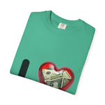 Load image into Gallery viewer, I Love Money Unisex Garment-Dyed T-Shirt
