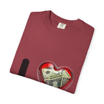 Load image into Gallery viewer, I Love Money Unisex Garment-Dyed T-Shirt

