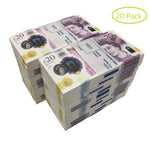 Load image into Gallery viewer, NEW EDITION PROP MONEY UK £20 GBP POUNDS REALISTIC MONEY
