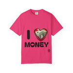 Load image into Gallery viewer, I Love Money Unisex Garment-Dyed T-Shirt
