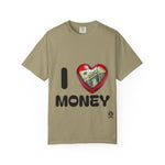 Load image into Gallery viewer, I Love Money Unisex Garment-Dyed T-Shirt

