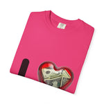 Load image into Gallery viewer, I Love Money Unisex Garment-Dyed T-Shirt
