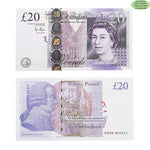 Load image into Gallery viewer, PROP MONEY UK £20 GBP POUNDS REALISTIC MONEY
