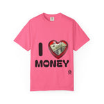Load image into Gallery viewer, I Love Money Unisex Garment-Dyed T-Shirt
