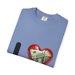 Load image into Gallery viewer, I Love Money Unisex Garment-Dyed T-Shirt
