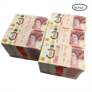 NEW EDITION | UK PROP MONEY | UK POUNDS GBP BANK NEW £50