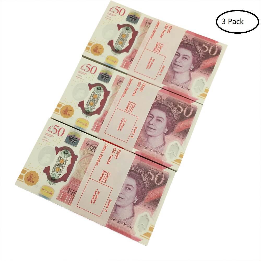 NEW EDITION | UK PROP MONEY | UK POUNDS GBP BANK NEW £50