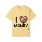 Load image into Gallery viewer, I Love Money Unisex Garment-Dyed T-Shirt
