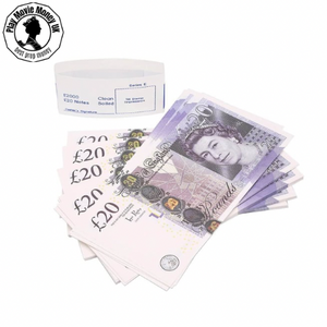 PROP MONEY UK £20 GBP POUNDS REALISTIC MONEY