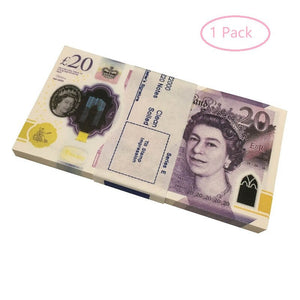 NEW EDITION PROP MONEY UK £20 GBP POUNDS REALISTIC MONEY