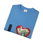 Load image into Gallery viewer, I Love Money Unisex Garment-Dyed T-Shirt
