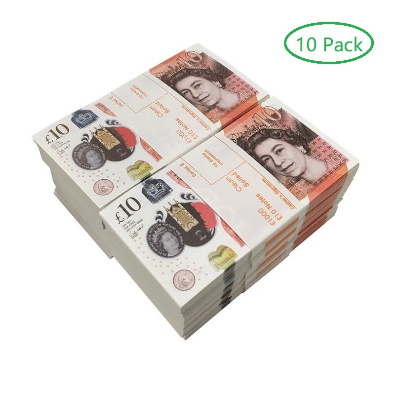 PROP MONEY UK POUNDS GBP BANK £10 BRITISH POUNDS