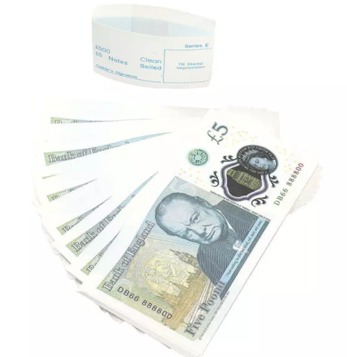 PROP MONEY | UK PROP MONEY | UK POUNDS GBP BANK £5