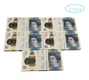 PROP MONEY | UK PROP MONEY | UK POUNDS GBP BANK £5