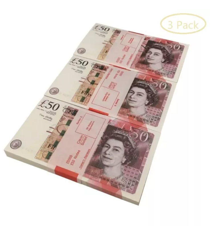 PROP MONEY | UK PROP MONEY | UK POUNDS GBP BANK £50