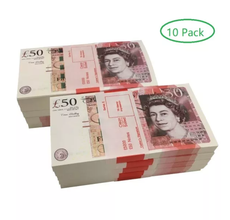 PROP MONEY | UK PROP MONEY | UK POUNDS GBP BANK £50