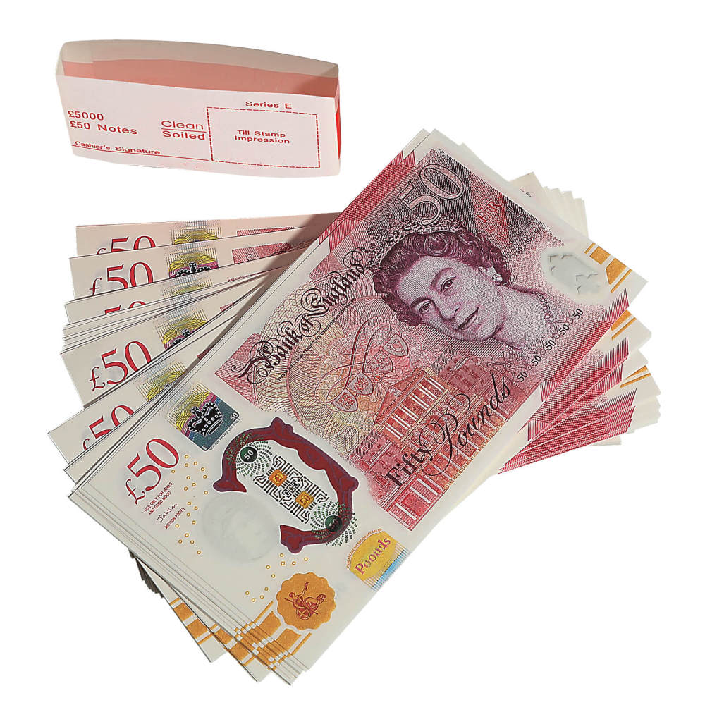 NEW EDITION | UK PROP MONEY | UK POUNDS GBP BANK NEW £50