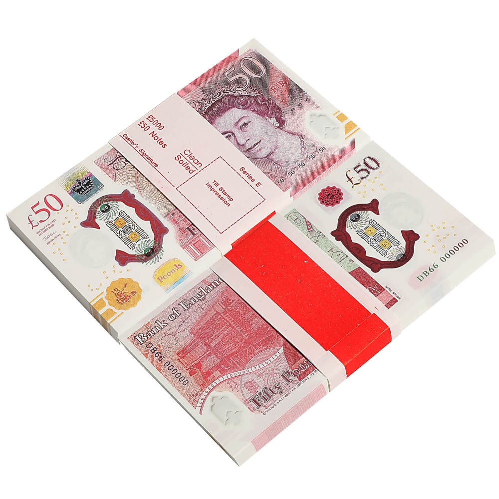 NEW EDITION | UK PROP MONEY | UK POUNDS GBP BANK NEW £50