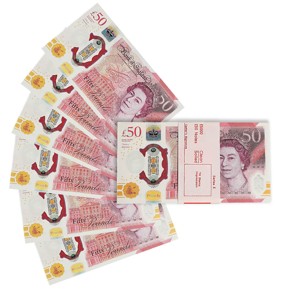 NEW EDITION | UK PROP MONEY | UK POUNDS GBP BANK NEW £50